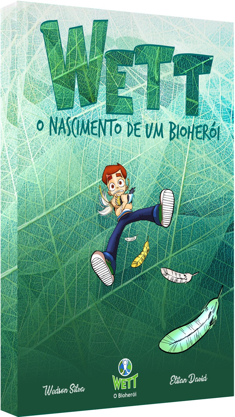 Capa do livro Wett, o BioHerói