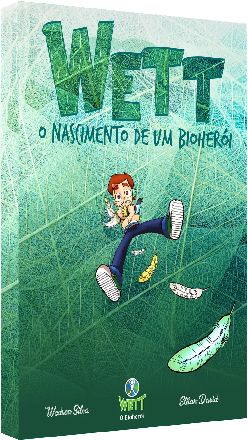 Livro físico Wett, o BioHerói