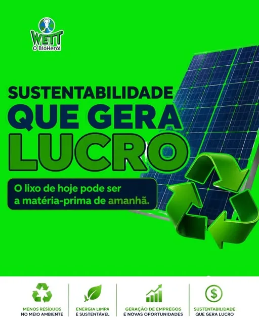 Post sobre sustentabilidade