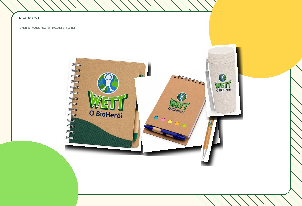 Kit Escritório WETT